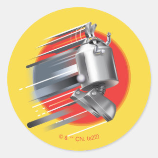 Pegatina Redonda Aqua Teen Hunger Force Rabbot