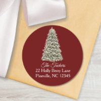 Árbol de Navidad Simple y Elegante con Dirección d