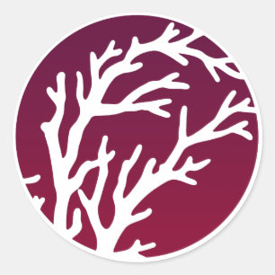 Pegatina Redonda Árbol de ruedas poner crema