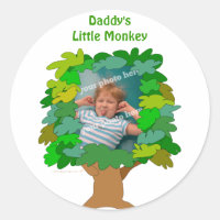 Árbol Personalizado pequeño Personalizado mono