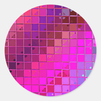 Pegatina Redonda Arcilla despedida re-creada por Robert S. Lee