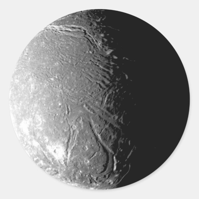 Pegatina Redonda Ariel (Anverso)