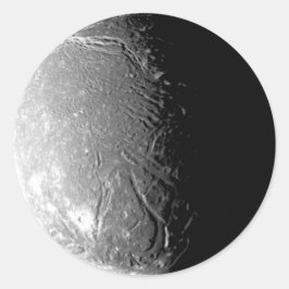 Pegatina Redonda Ariel