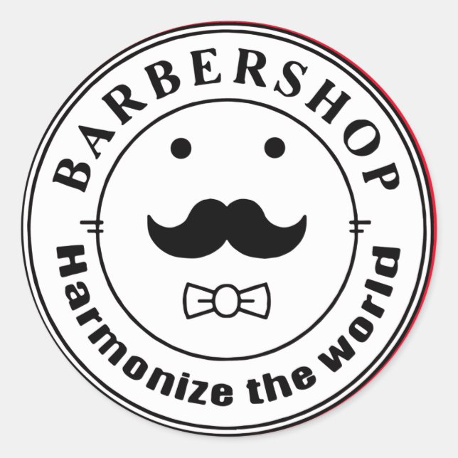 Pegatina Redonda Armonice el mundo (Anverso)