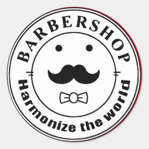 Pegatina Redonda Armonice el mundo