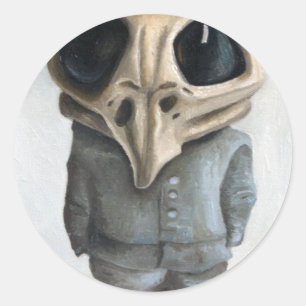 Pegatina Redonda Arnie