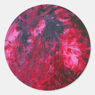 Pegatina Redonda Aroma