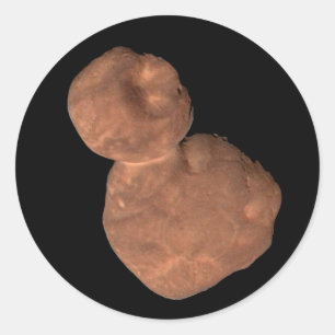 Pegatina Redonda Arrokoth Kuiper Belt (objeto)