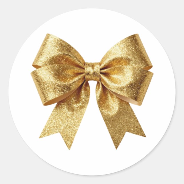 Pegatina Redonda Art Deco Opulence Geometric Patterns (Anverso)