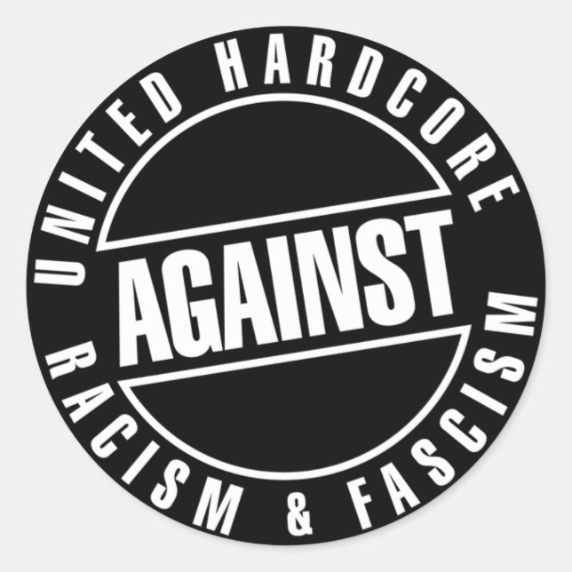 Pegatina Redonda Arteriales unidos... tarra/pegatina (Anverso)