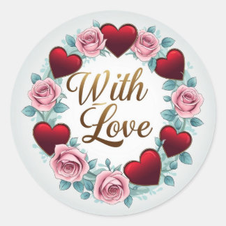 Pegatina Redonda Artesanías y suministros para fiestas > Suministro