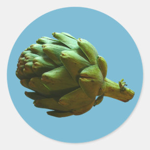 Pegatina Redonda Artichoke
