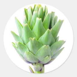 Pegatina Redonda Artichoke