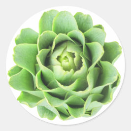 Pegatina Redonda Artichoke
