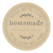 Artículos de panadería caseros rústicos Lata de me