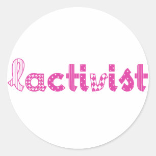 Pegatina Redonda Artículos pro-lactancia /Breastfeeding advocacy