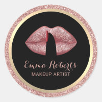 Artista de maquillaje Dedo en Salón de Oro Rosa Li