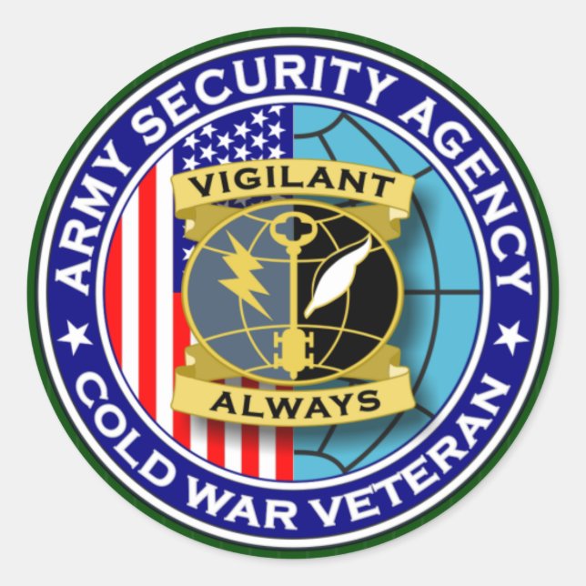 PEGATINA REDONDA ASA CWV (Anverso)