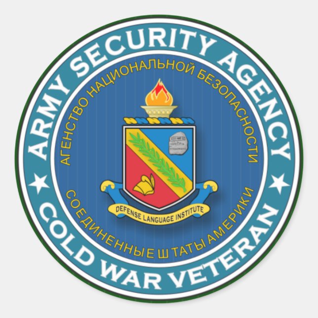 Pegatina Redonda ASA DLI2 s (Anverso)