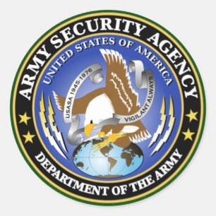 Pegatina Redonda ASA Sobs s