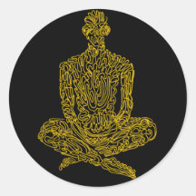 Ascético (negro con amarillo)