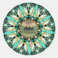 ASHA ~ Modelo abstracto brillante ~ Personalizado