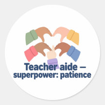 Asistente de maestro — Superpoder: Paciencia