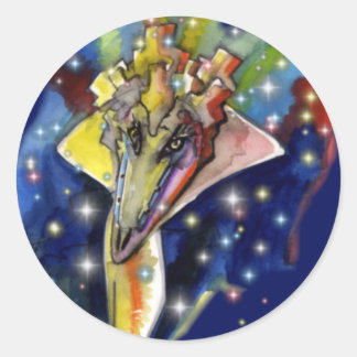 Pegatina Redonda Asistente para Lizard