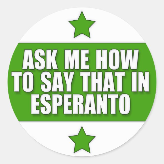Pegatina Redonda AskMeHow (Anverso)