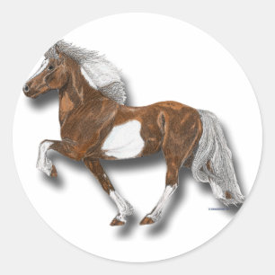 Pegatina Redonda Astrid