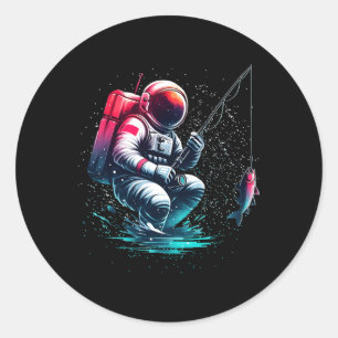 Pegatina Redonda Astronauta Moon Space Shirt Galaxy Shirt Space Gal