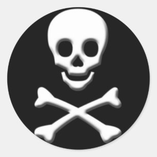 PEGATINA REDONDA ATACAR