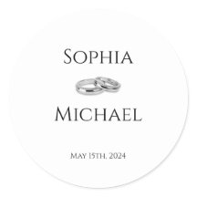 Ataques de Boda blancos y negros-