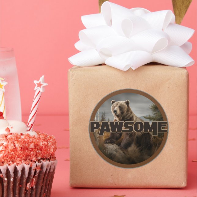 Pegatina Redonda Atrapar (Fiesta)