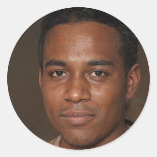 Pegatina Redonda Atrévase a soñar