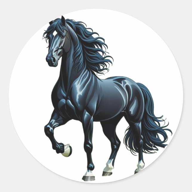 Pegatina Redonda Aufkleber (Anverso)