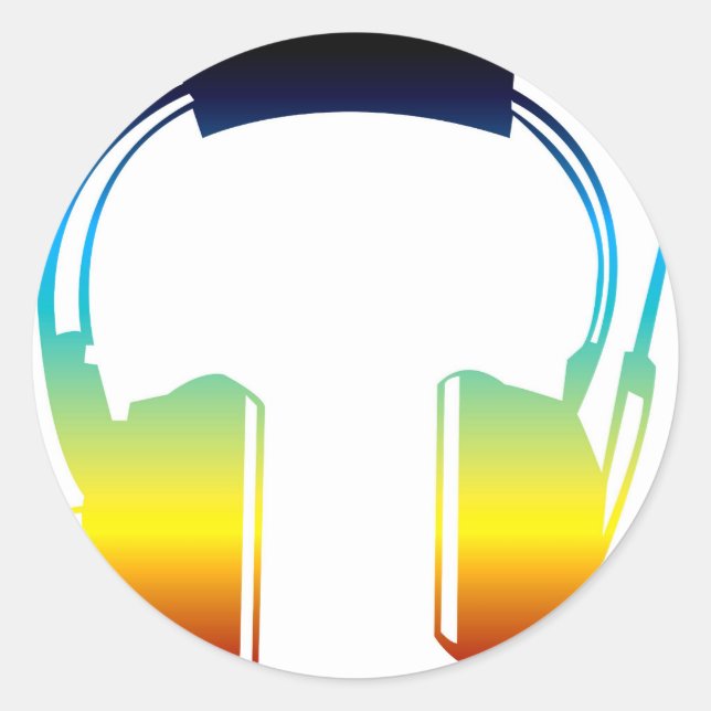 Pegatina Redonda auricular (Anverso)