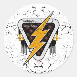 PEGATINA REDONDA AUTOCOLLANT NRJ 2025