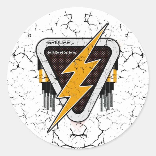 PEGATINA REDONDA AUTOCOLLANT NRJ 2025 (Anverso)
