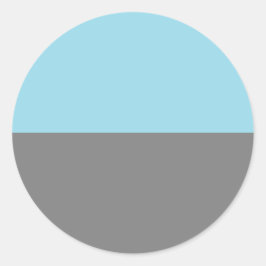 Pegatina Redonda Autosexual Pride Flag 