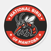Ave Nacional de Manitoba Chistoso Mosquito de Winn