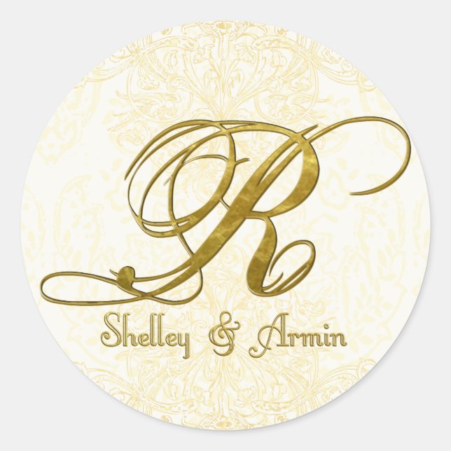 Pegatina Redonda Aves azules de la felicidad (Anverso)