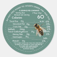 Aviso de infante y verde abeja