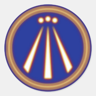 Pegatina Redonda Awen (Glowign)