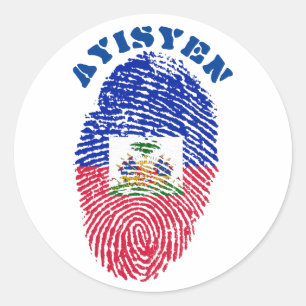 PEGATINA REDONDA AYISYEN