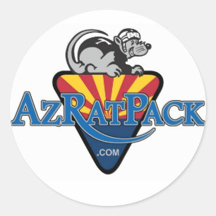 Pegatina Redonda AZ RAT Pack