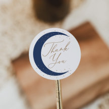 Azul marino sobre el Baby Shower de Moon Boy