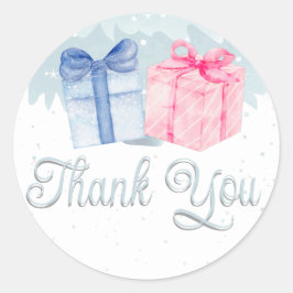 Pegatina Redonda Azul o rosa ¿qué piensas de los pegatinas?