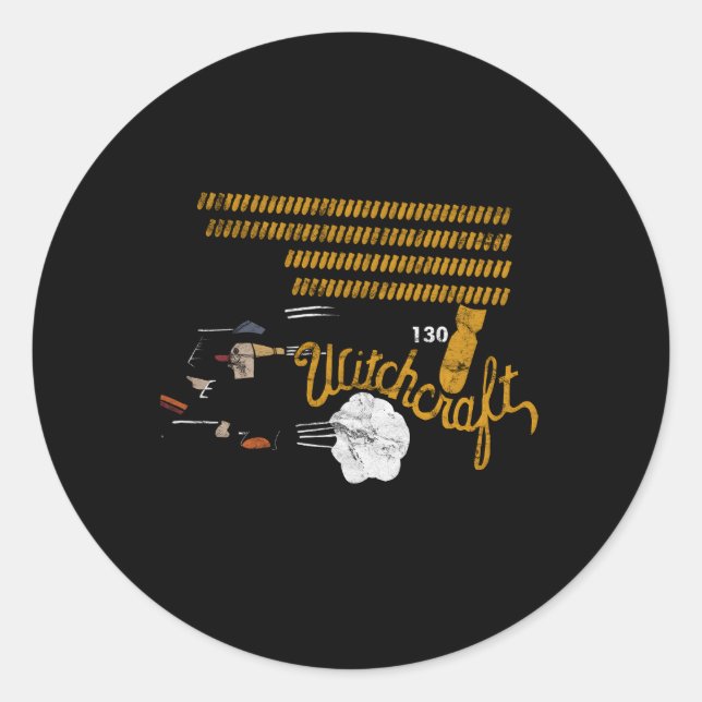 Pegatina Redonda B-24 Limpieza de la cocina del libertador Ww2 Bomb (Anverso)