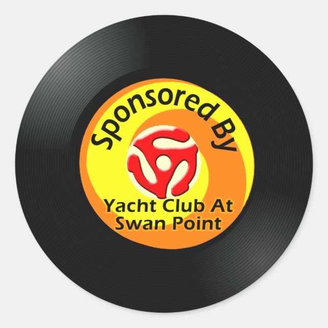 Pegatina Redonda "B" Cara 5 (Anverso)